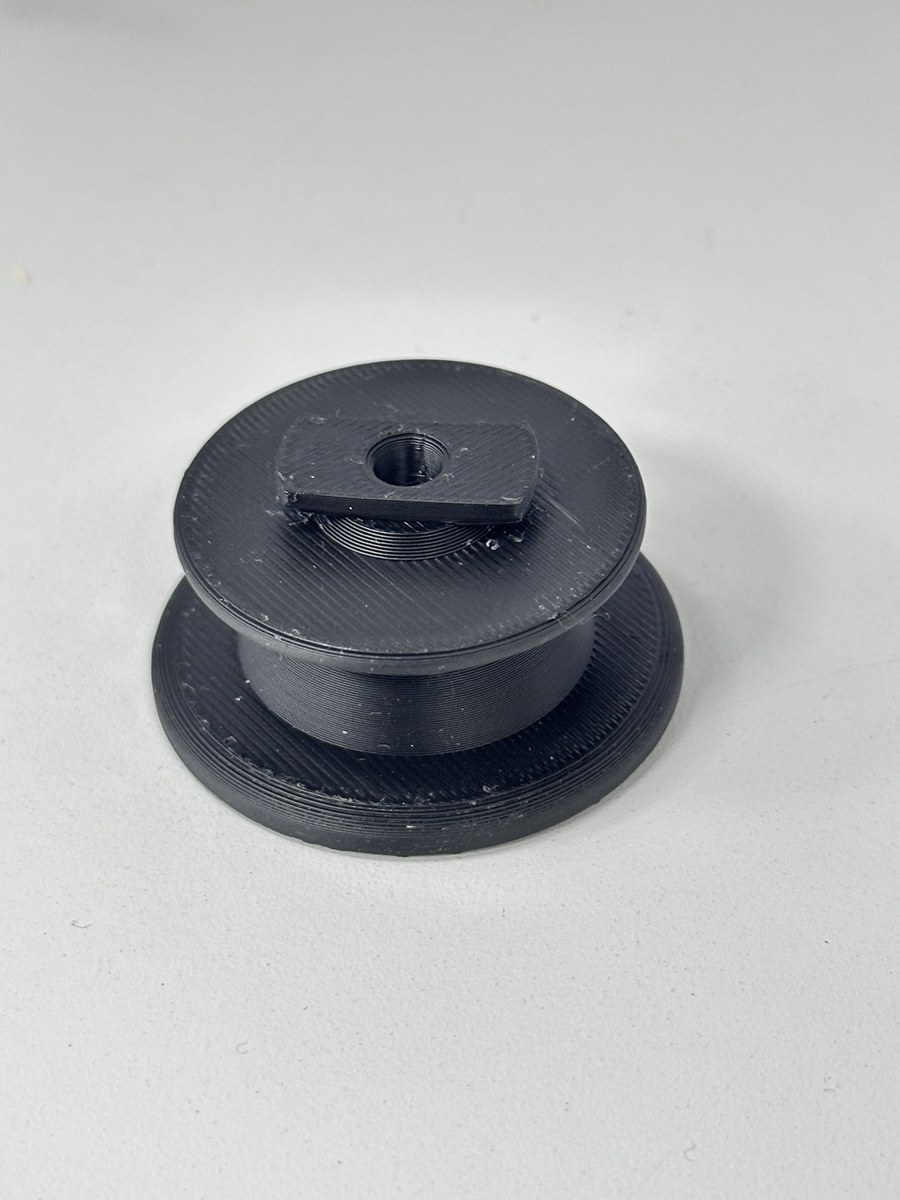 Free-fall line spool