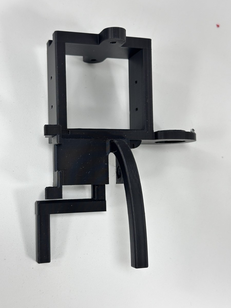 Water-bottle configuration frame