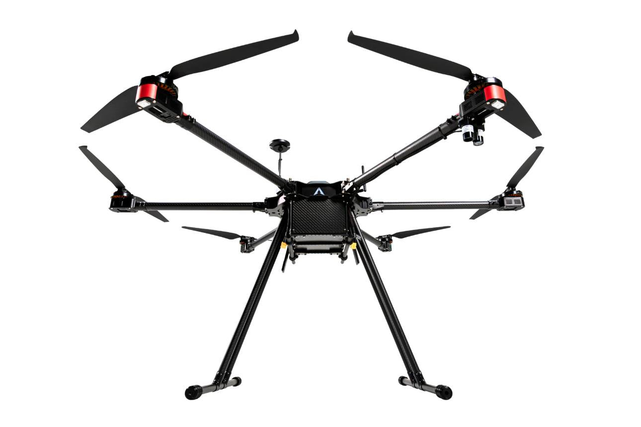 Aurelia X6 MAX heavy-lift hexacopter — official product render